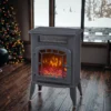 Electric Freestanding Fireplace, 2000W, 2000 W, Plastic - view 3