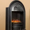 Electric Freestanding Metal Fireplace, LED, 80 - view 3