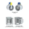 Electric Frproof Ventilator, Axial, Stainless, Steel - view 6