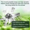 Electric Galvanized Box Fan, 1380mm, Axial, Roof - view 5