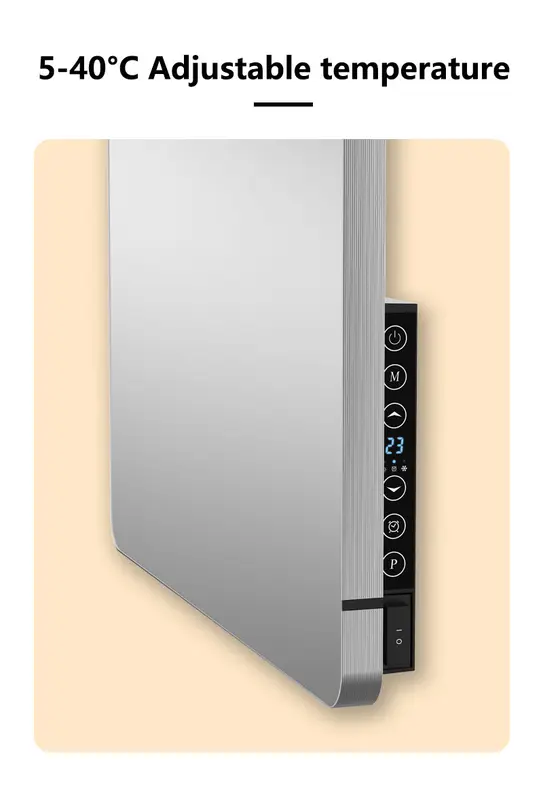 Electric Glass Panel, 600w, Wall - view 3
