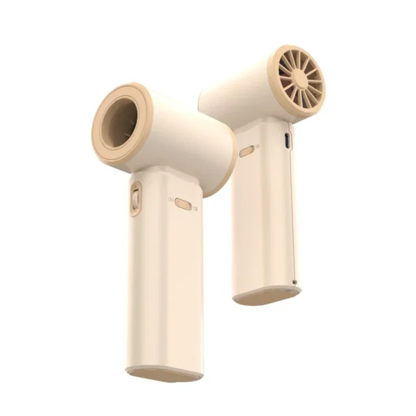 Electric Handheld Fan, Portable, Plastic, USB, 3600mAh - view 4