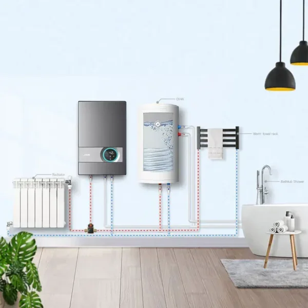 Electric Heat-only Boiler, ETL, Wall, 12kW - view 4