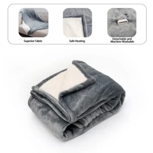 Electric Heated Blanket, 120V, 100W