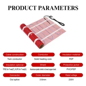 Electric Heated Blankets, 230 V, 100W