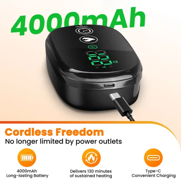 Electric Heated Blankets, Cordless, USB Rechargeable - view 4