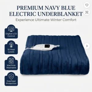 Electric Heated Blankets, LCD, AC220V, EU Plug