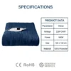 Electric Heated Blankets, LCD, AC220V, EU Plug - view 5