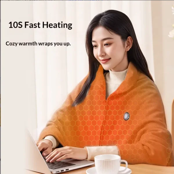 Electric Heated Blankets, Portable, Acetate cashmere, F3451 - view 4