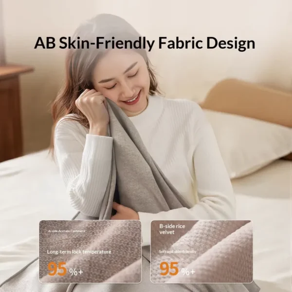 Electric Heated Blankets, Portable, Acetate cashmere, F3451 - view 5