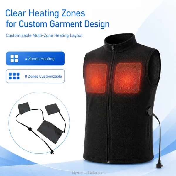 Electric Heated Blankets, USB, 5V, Fabric - view 3