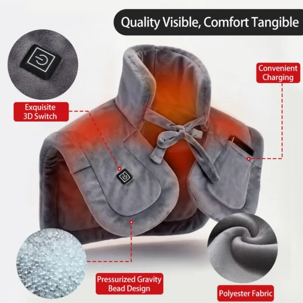 Electric Heated Blankets, USB, 5V, Polyester - view 5