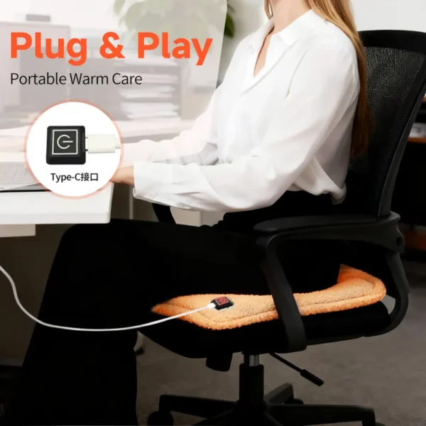 Electric Heated Blankets, USB, Portable - view 4