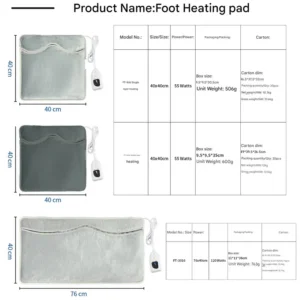 Electric Heated Foot Warmer, 120