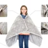 Electric Heated Shawl Blanket, DC 12V, Polyester - view 2