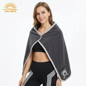Electric Heated Shawl Blanket, Portable, 5V, USB