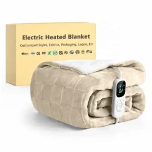 Electric Heated Throw Blanket, AC 110V-240V, Us Plug
