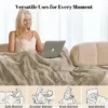 Electric Heated Throw Blanket, AC 110V-240V, Us Plug - view 3