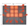 Electric Heated Throw Blanket, Portable, USB - view 3