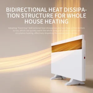 Electric Heater, 1000W, 1-3KW(1.34-4.02hp), Metal