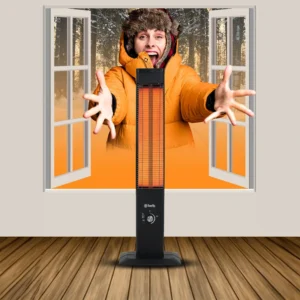 Electric Heater, 1500 W, Plastic