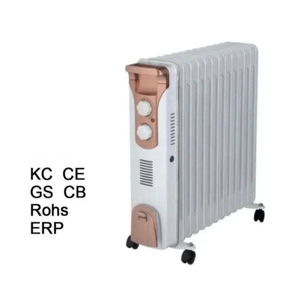 Electric Heater, 1500W, 1500 W, Metal