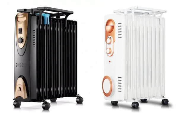 Electric Heater, 1500W, 1500 W, Metal - view 3