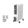 Electric Heater, 1500W, 1500 W, Metal - view 5