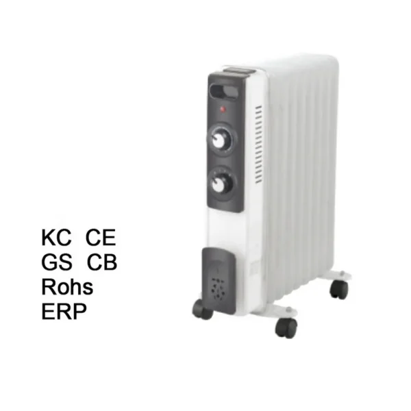Electric Heater, 1500W, 1500 W, Metal - view 5