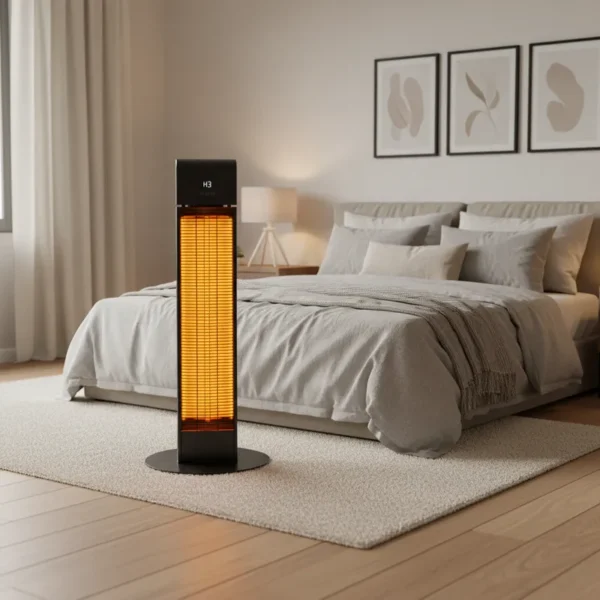 Electric Heater, 1500W, 220-240V, 1500 W - view 2