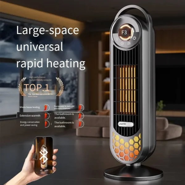 Electric Heater, 2000W, PTC, Portable - view 5