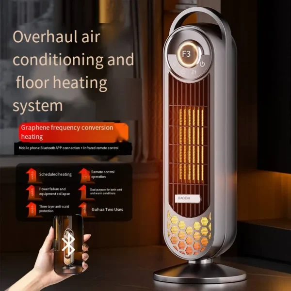 Electric Heater, 2000W, PTC, Portable - view 6