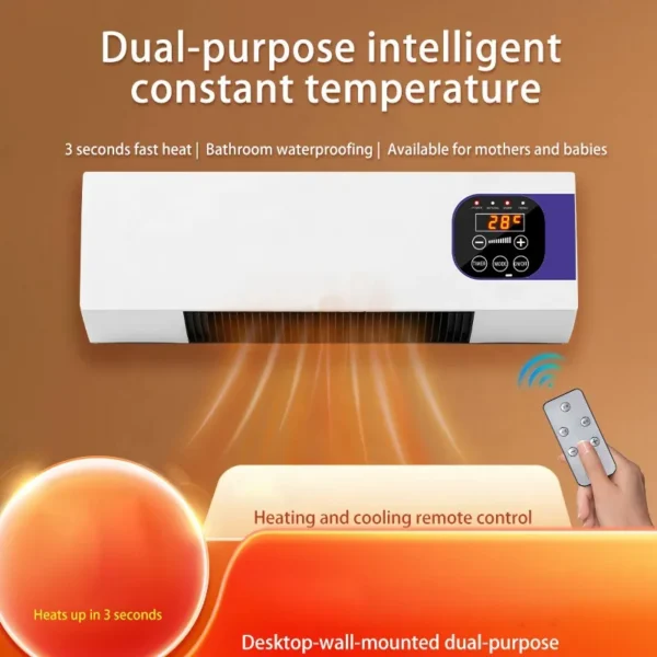 Electric Heater, 2000W, Wall - view 2