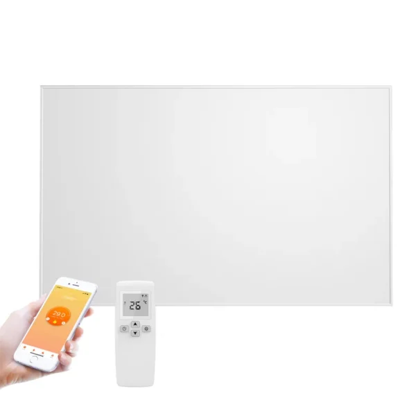 Electric Heater, 900W, clad steel sheet - view 2