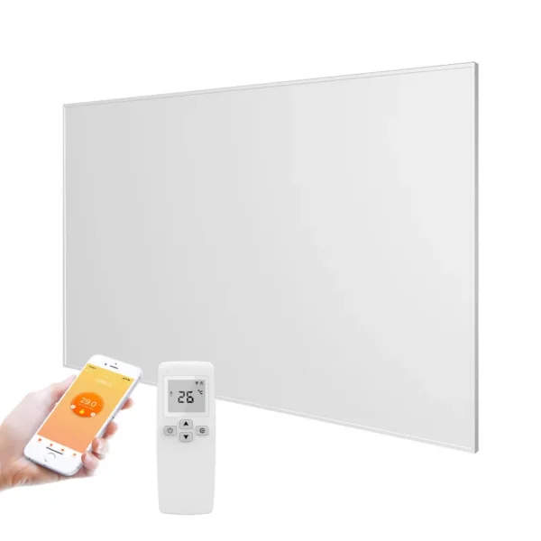 Electric Heater, 900W, clad steel sheet - view 3