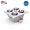 Electric Heater, Ceiling, Plastic, 3-In-1, 220-240V