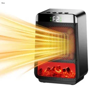 Electric Heater, Portable, 1000W, ABS+PC+PTC
