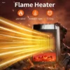 Electric Heater, Portable, 1000W, ABS+PC+PTC - view 2