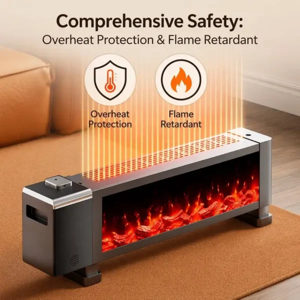 Electric Heater, Portable, 2000 W, Metal - view 3