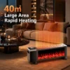Electric Heater, Portable, 2000 W, Metal - view 4
