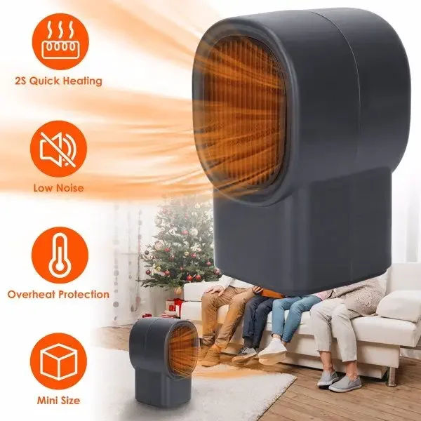 Electric Heater, Portable, 500W