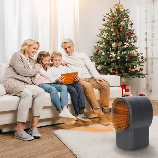 Electric Heater, Portable, 500W - view 6