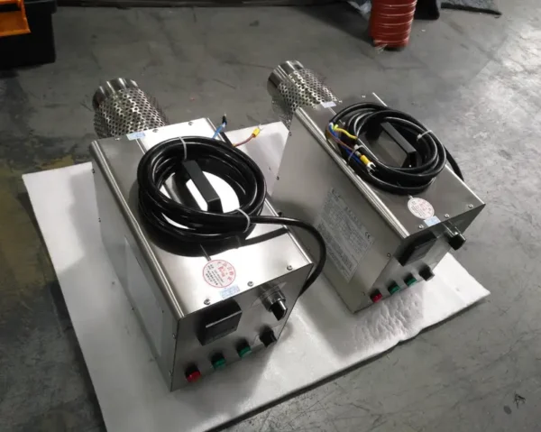 Electric Heater, Portable, Centrifugal, 300, Stainless - view 2