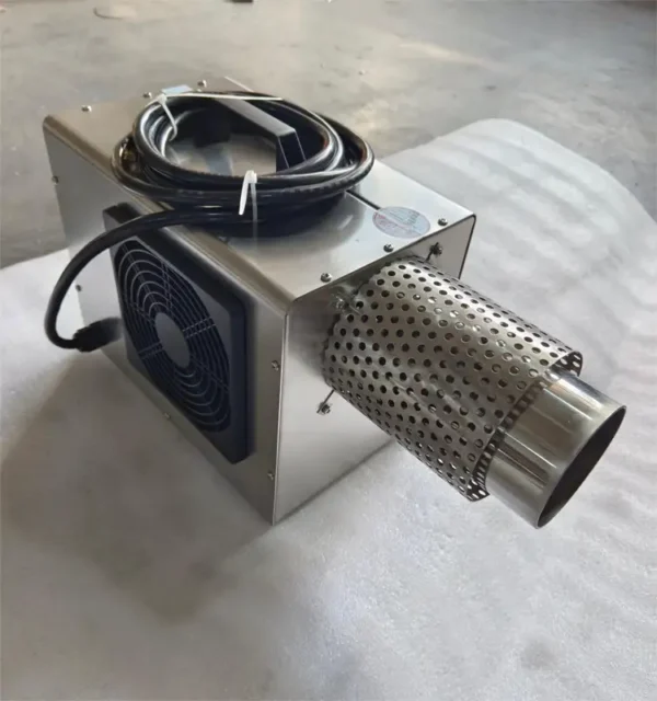 Electric Heater, Portable, Centrifugal, 300, Stainless - view 3