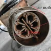 Electric Heater, Portable, Centrifugal, 300, Stainless - view 4