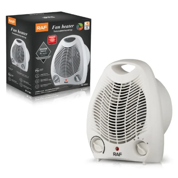 Electric Heater, PTC, Plastic, 2000W