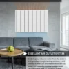 Electric Heater, Wall, Portable - view 2
