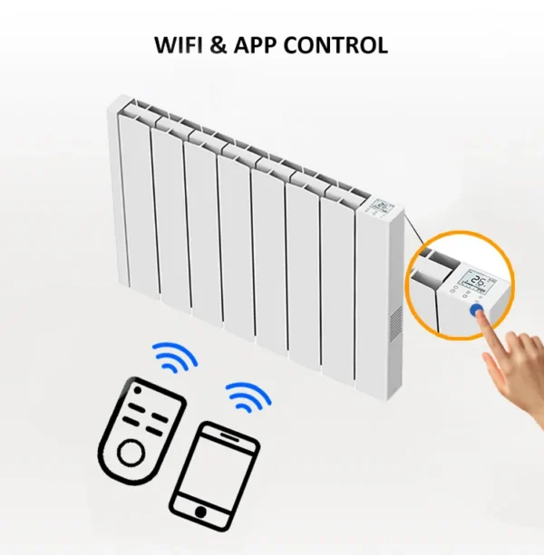 Electric Heater, Wall, Portable - view 3