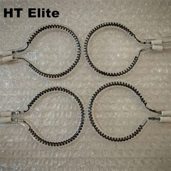 Electric Heating Glass Tube, 2000W, 230 V, 2000W(2.68hp) - view 3
