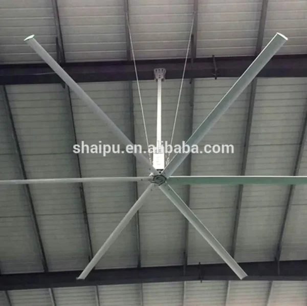 Electric Industrial Ceiling Fan, 16ft, HVLS - view 2